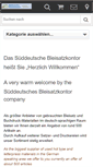 Mobile Screenshot of bleisatzkontor.de